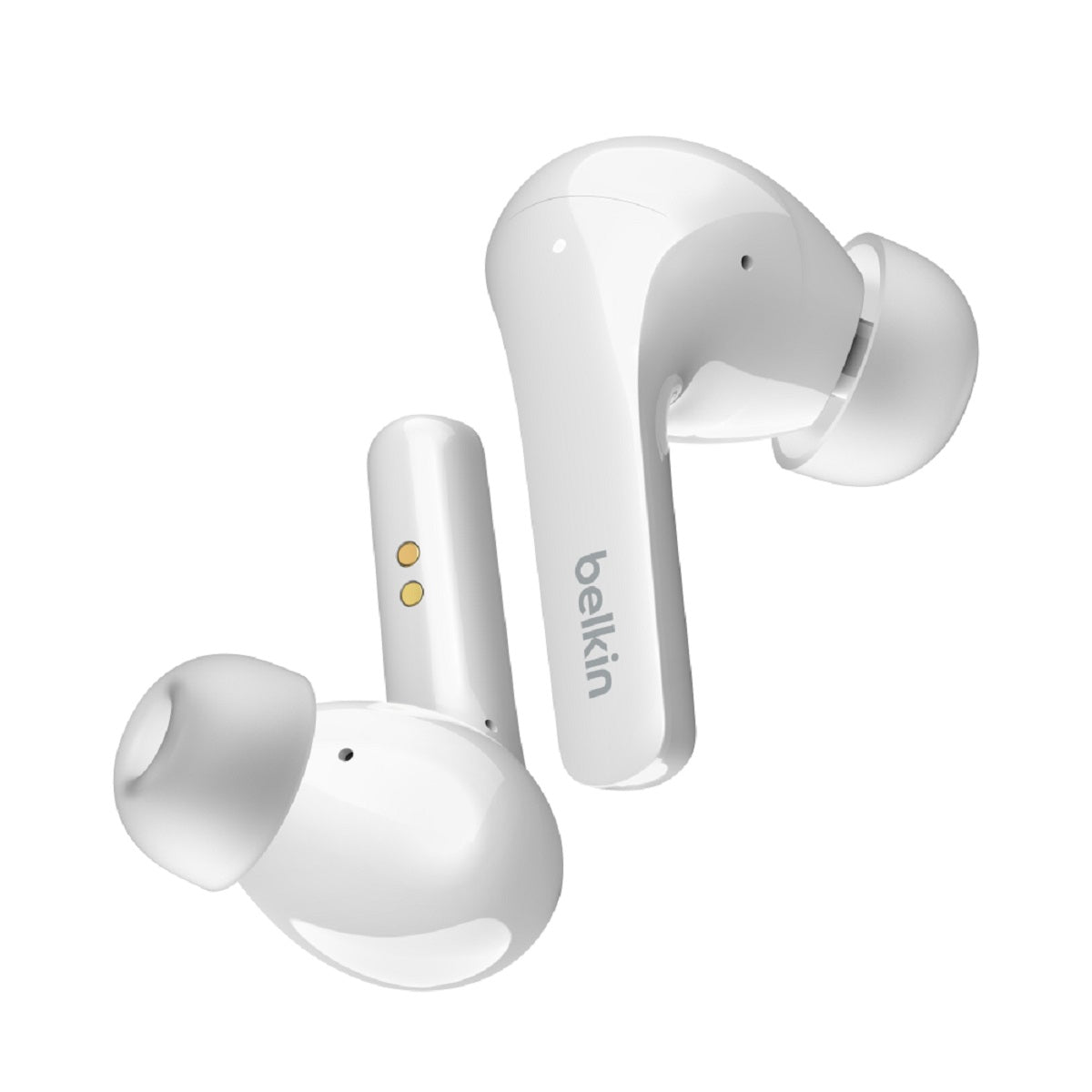 Belkin SoundForm Flow Wireless Earbuds - Bluetooth Headphones with Noise Isolation, IPX5 Waterproof, 24H Battery Life for Running, Gym, Workout & Travel