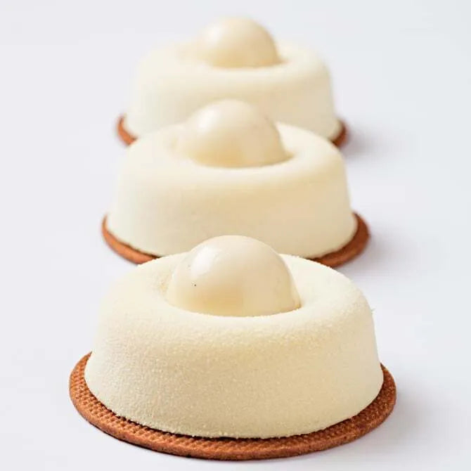 Flexipan Half Sphere Mini Silicone Mold - 70 Cavities for Baking, Chocolate, Ice Cubes & Desserts - Perfect for Home Bakers & Professional Chefs