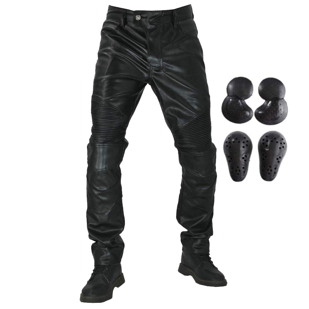 Waterproof & Windproof Motorcycle Riding Pants for Men - CE Certified Armor Knee & Hip Pads - Durable Motocross Pants for Off-Road & Street Riding - Ideal for Adventure Touring, Commuting & Long-Distance Motorcycle Trips