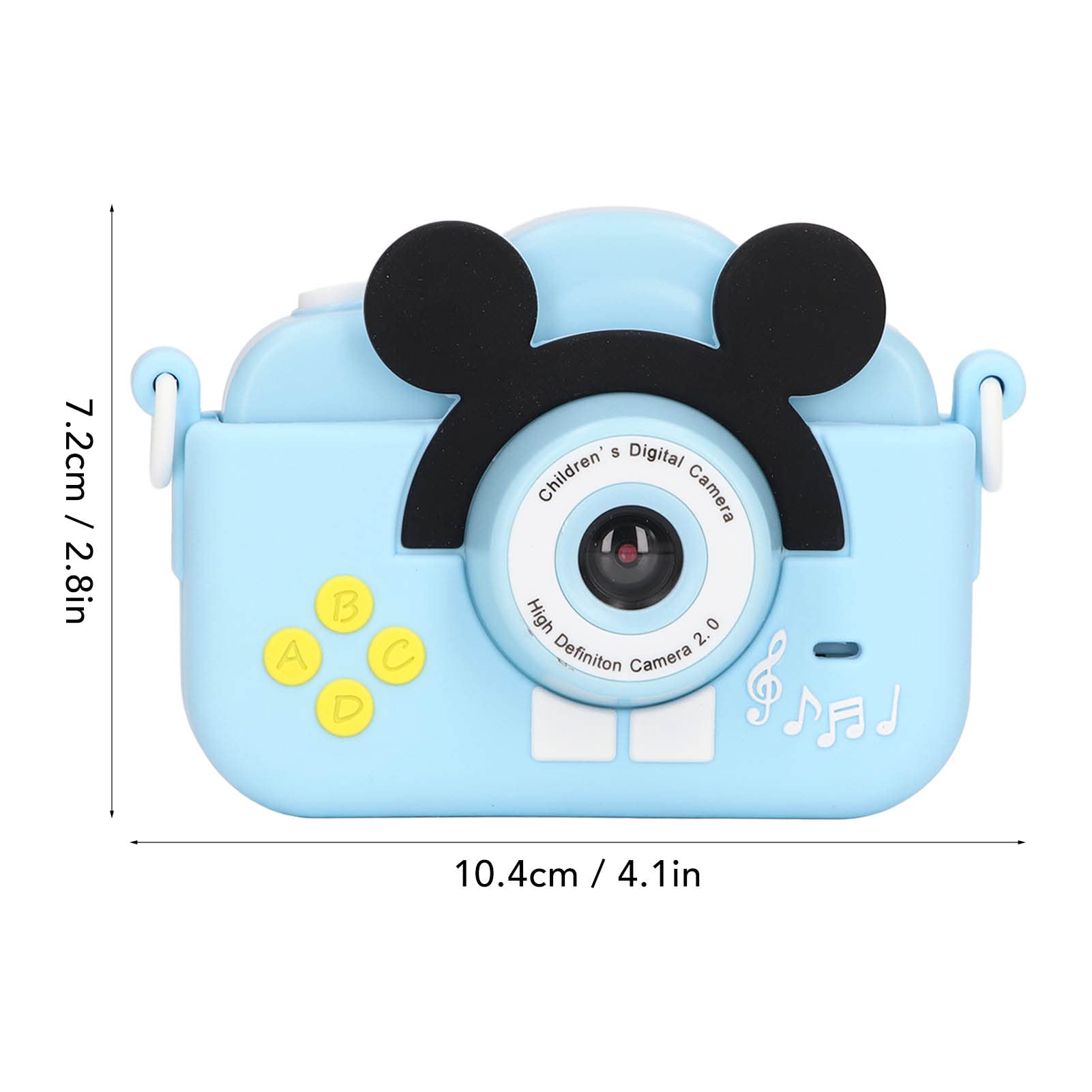 Kids Digital Camera - HD Mini Cartoon Camera for Children, Teens, Boys & Girls | Portable Multifunctional Camera for Travel, Birthday Gifts & School Activities
