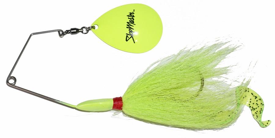 Buchertail 850 SlopMaster Spinnerbait - Premium Bass Fishing Lure for Freshwater & Saltwater - Ideal for Heavy Cover, Weeds, and Murky Waters