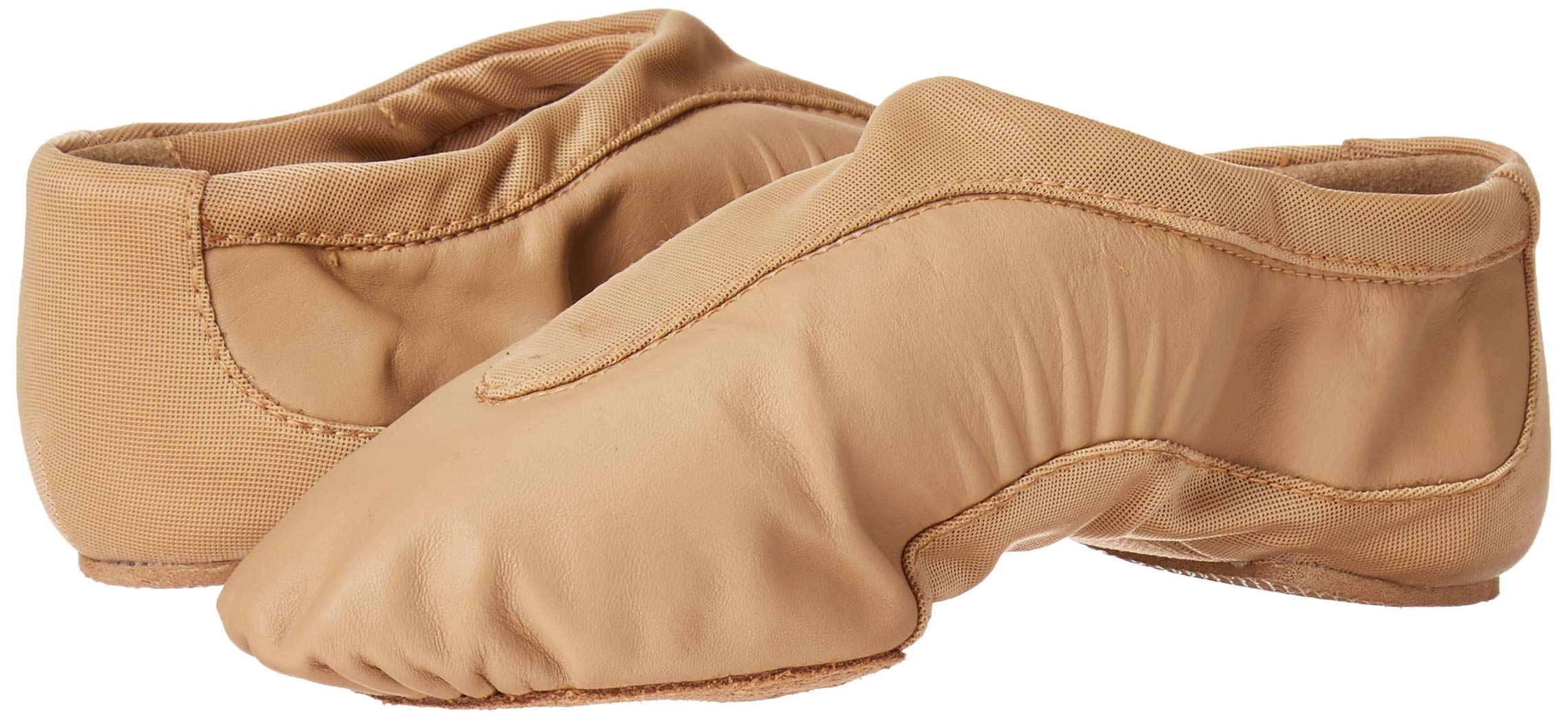 Bloch Women's Pulse Leather & Neoprene Split Sole Jazz Dance Shoes - Professional Comfort for Ballet, Jazz & Modern Dance Performances