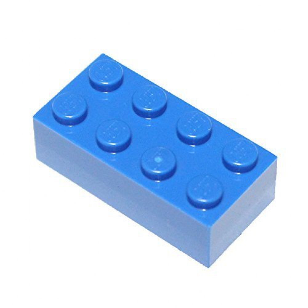 LEGO Bright Blue 2x4 Bricks (20-Piece Set) – Perfect for Building, DIY Projects & Creative Play