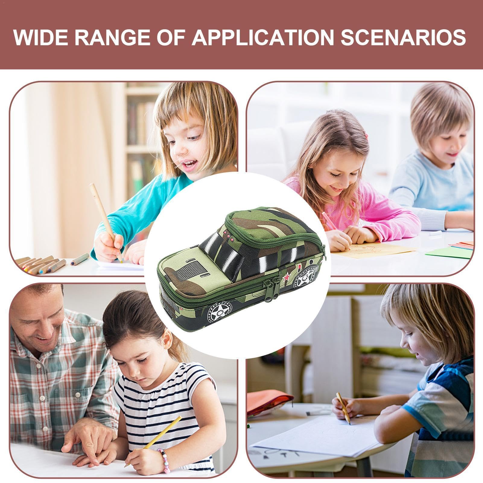Cool Car-Shaped Pencil Case - Large Capacity Multipurpose Pen Pouch for School, Office & Travel | Stylish Organizer for Pens, Markers, Paper Clips & Art Supplies