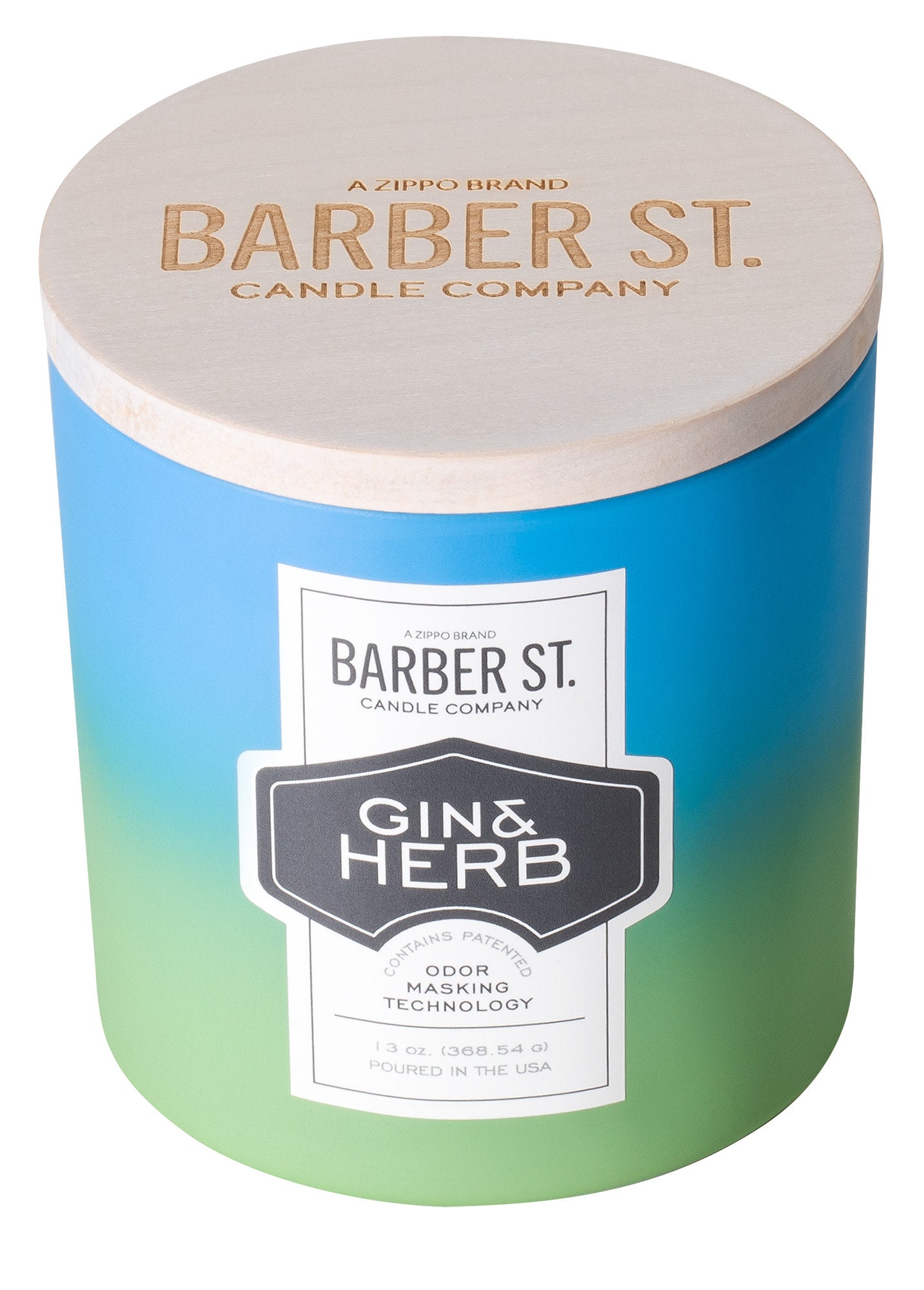 Barber Street Odor Masking Candle - Natural Scented Soy Wax Candle for Home, Salon & Barber Shop | Eliminates Unpleasant Smells | Long-Lasting Fragrance for Relaxation & Fresh Air