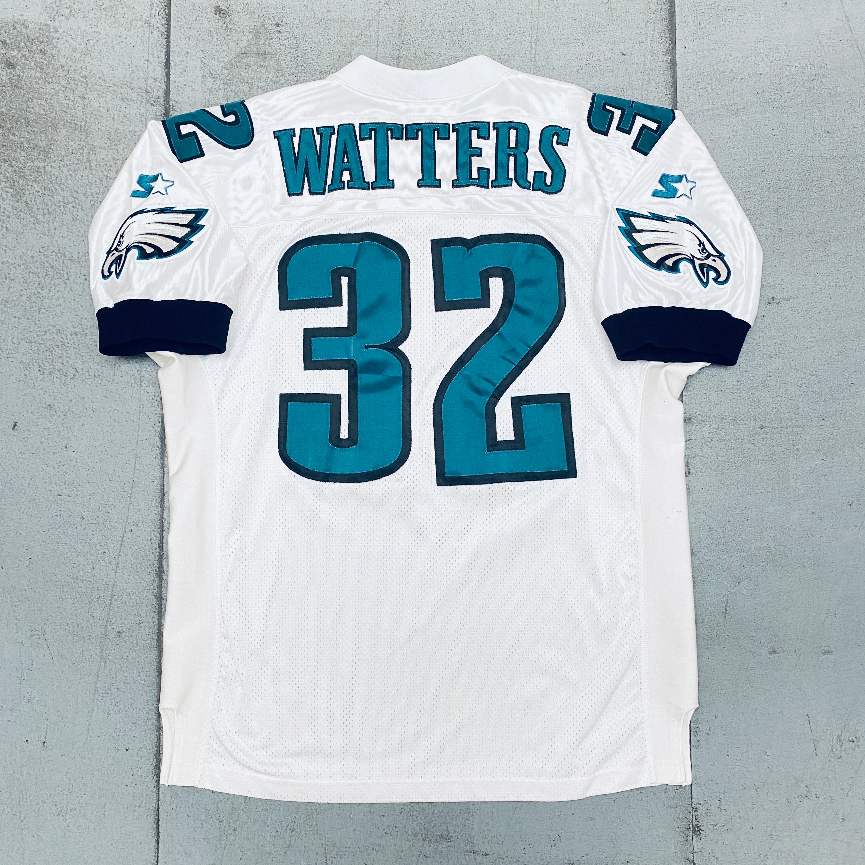 Philadelphia Eagles Ricky Watters 1997/98 Stitched NFL Jersey (Size XL) - Authentic Football Fan Gear for Game Day & Sports Collectibles
