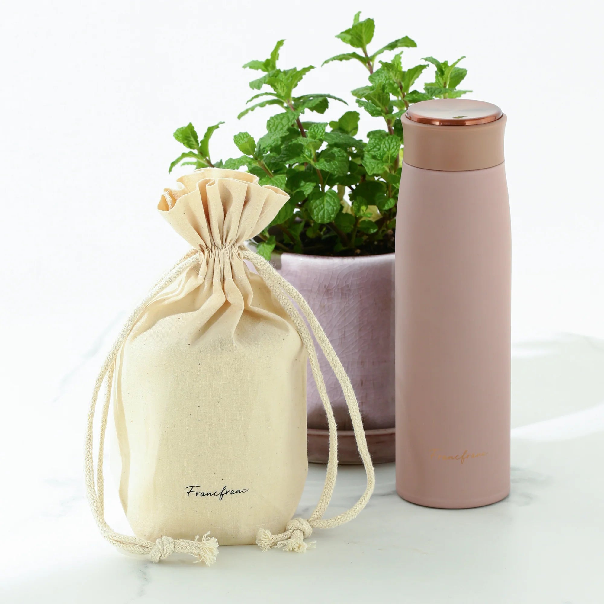 Matte Stainless Steel Water Bottle 500ml (17oz) - Insulated, Leak Proof, BPA Free - Perfect for Gym, Hiking & Outdoor Activities - Pink