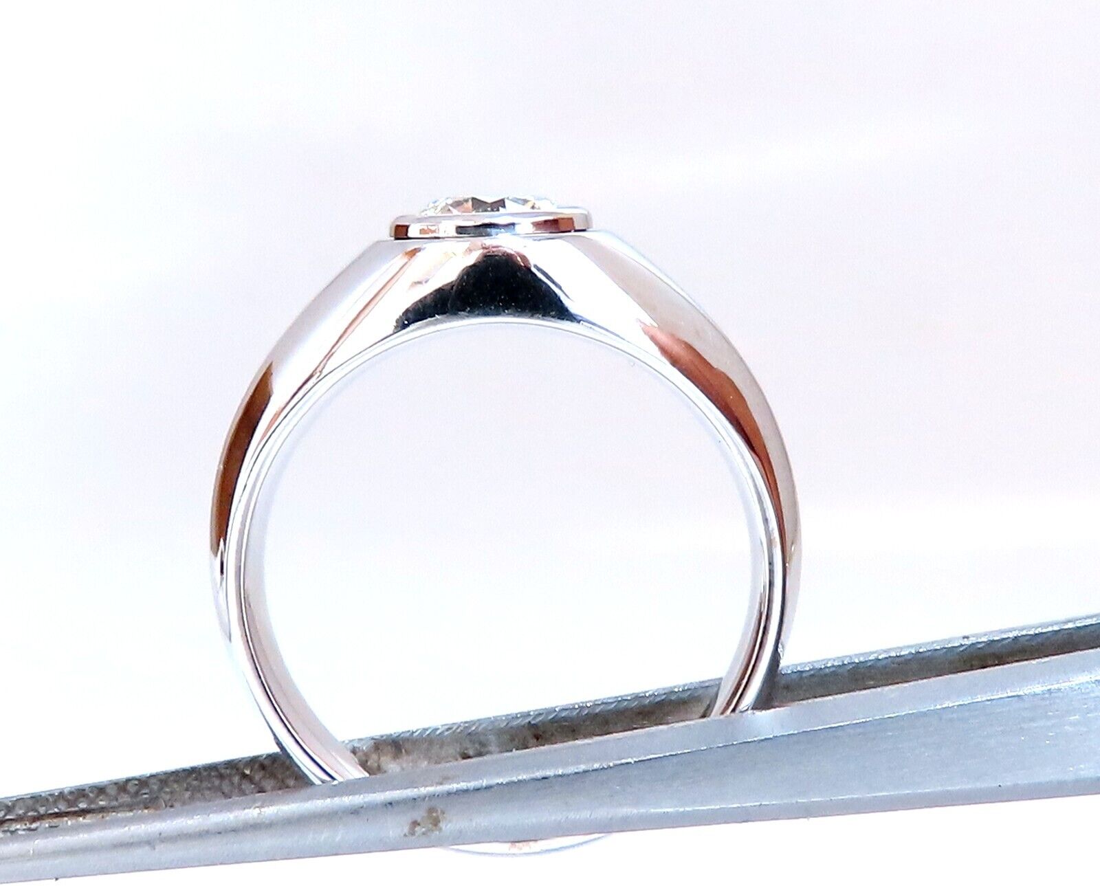 GIA Certified 1.04 Carat Natural Diamond Solitaire Ring for Men in 14K Gold - Perfect for Engagement, Wedding & Anniversary Gifts