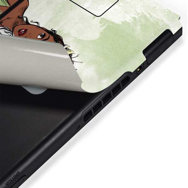 Official Disney Princess Tiana Sketch Skin Decal for Nintendo Switch Bundle - Custom Protective Vinyl Cover for Gaming Console - Perfect for Disney Fans & Switch Gamers
