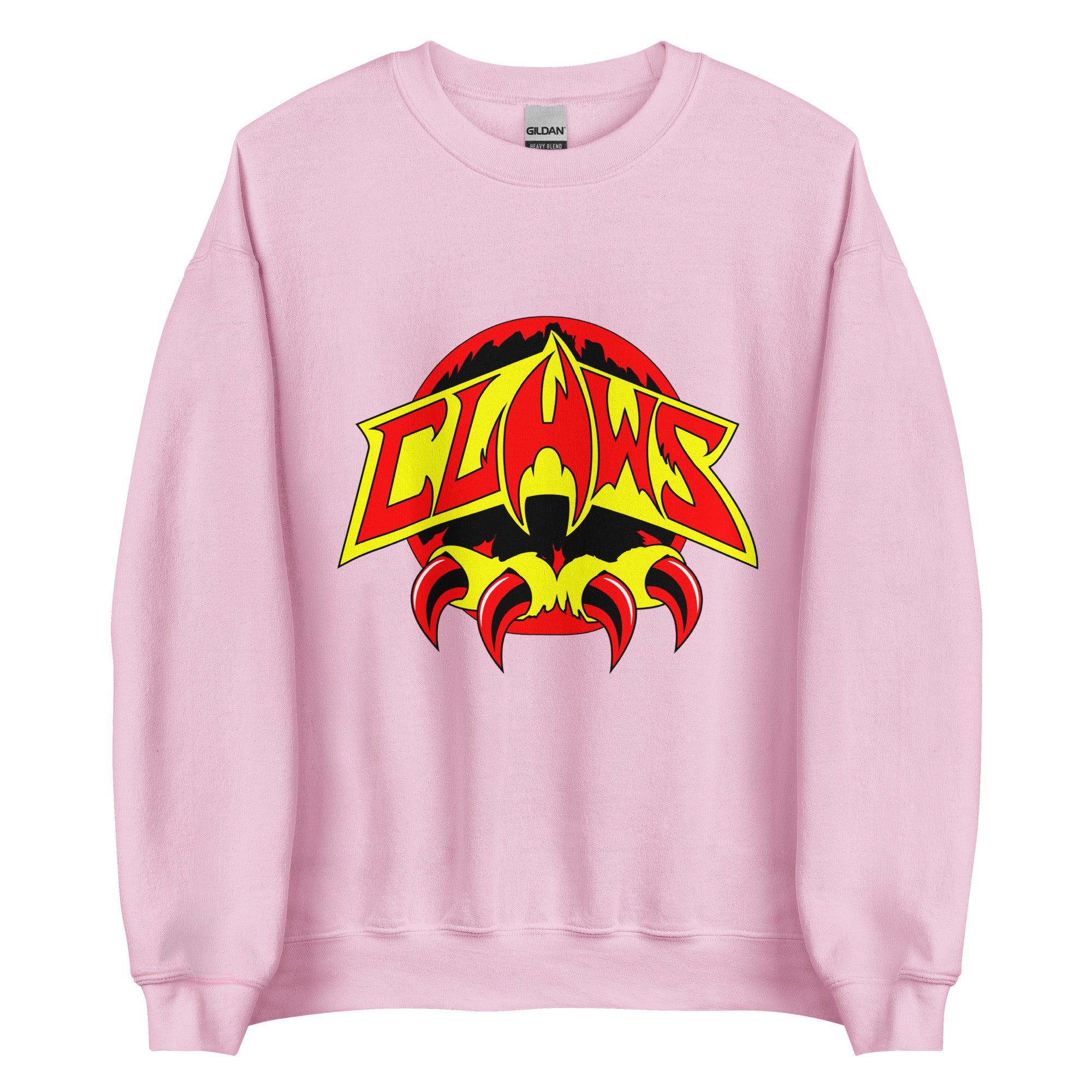 Zoo Jitsu Fighters CLAWS Logo Unisex Sweatshirt - Comfortable Pullover Hoodie for Martial Arts Fans & Streetwear Style | Perfect for Training, Gym, and Casual Wear
