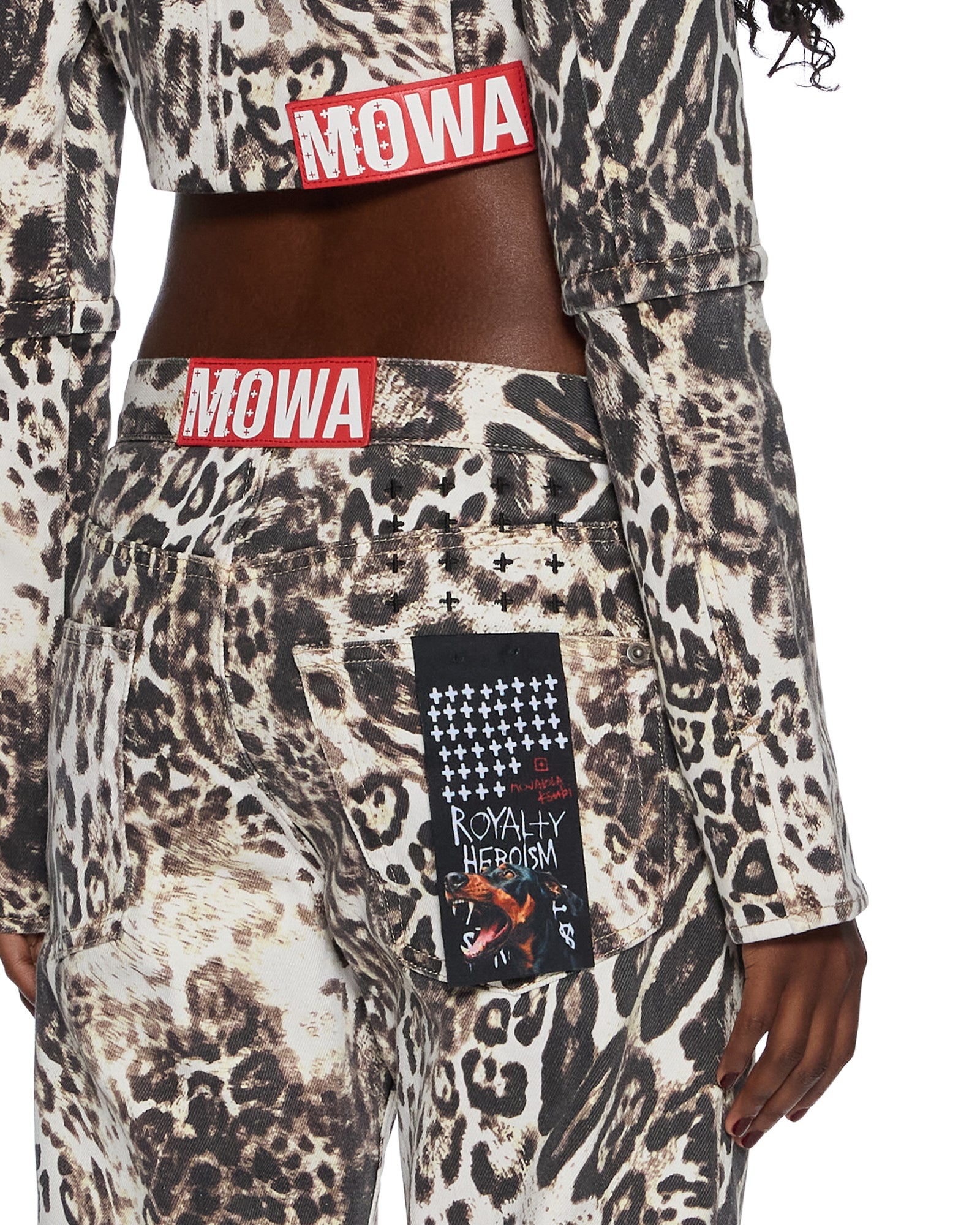 MOWALOLA ANTI K CHEETAH Print T-Shirt - Stylish Streetwear Fashion for Men & Women - Perfect for Casual Outfits, Concerts, and Urban Street Style