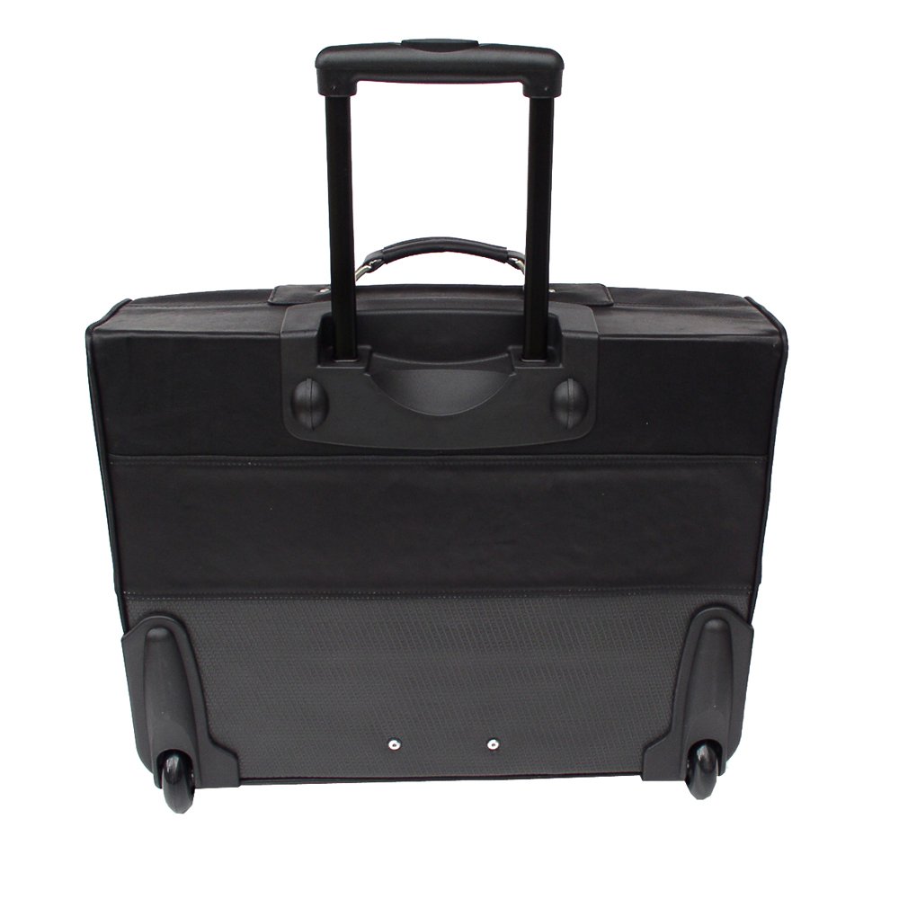 Best Travel Garment Bag on Wheels - Black Carry-On Luggage for Suits & Dresses - Perfect for Business Trips, Weddings & Air Travel