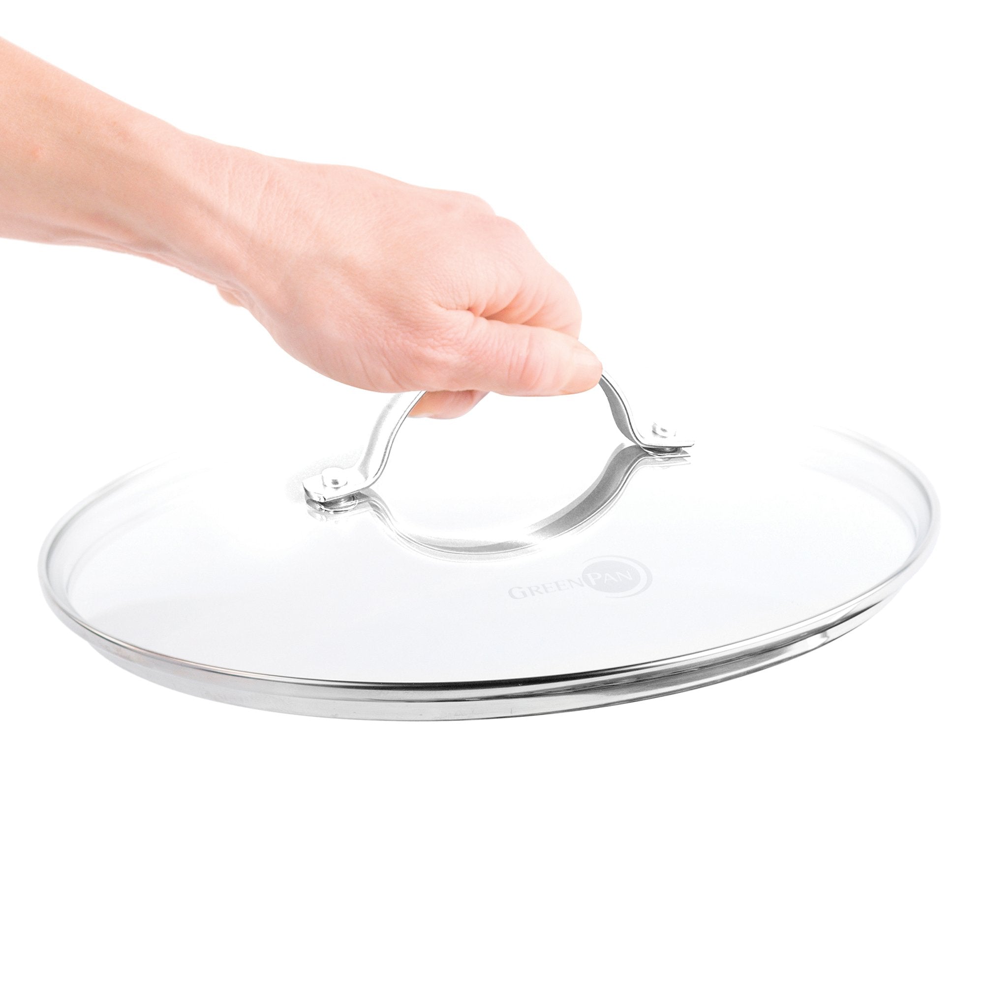 GreenPan 9-Inch Glass Lid for Nonstick Cookware - Durable & Heat-Resistant for Frying Pans & Saucepans | Perfect for Sauteing, Simmering & Healthy Cooking