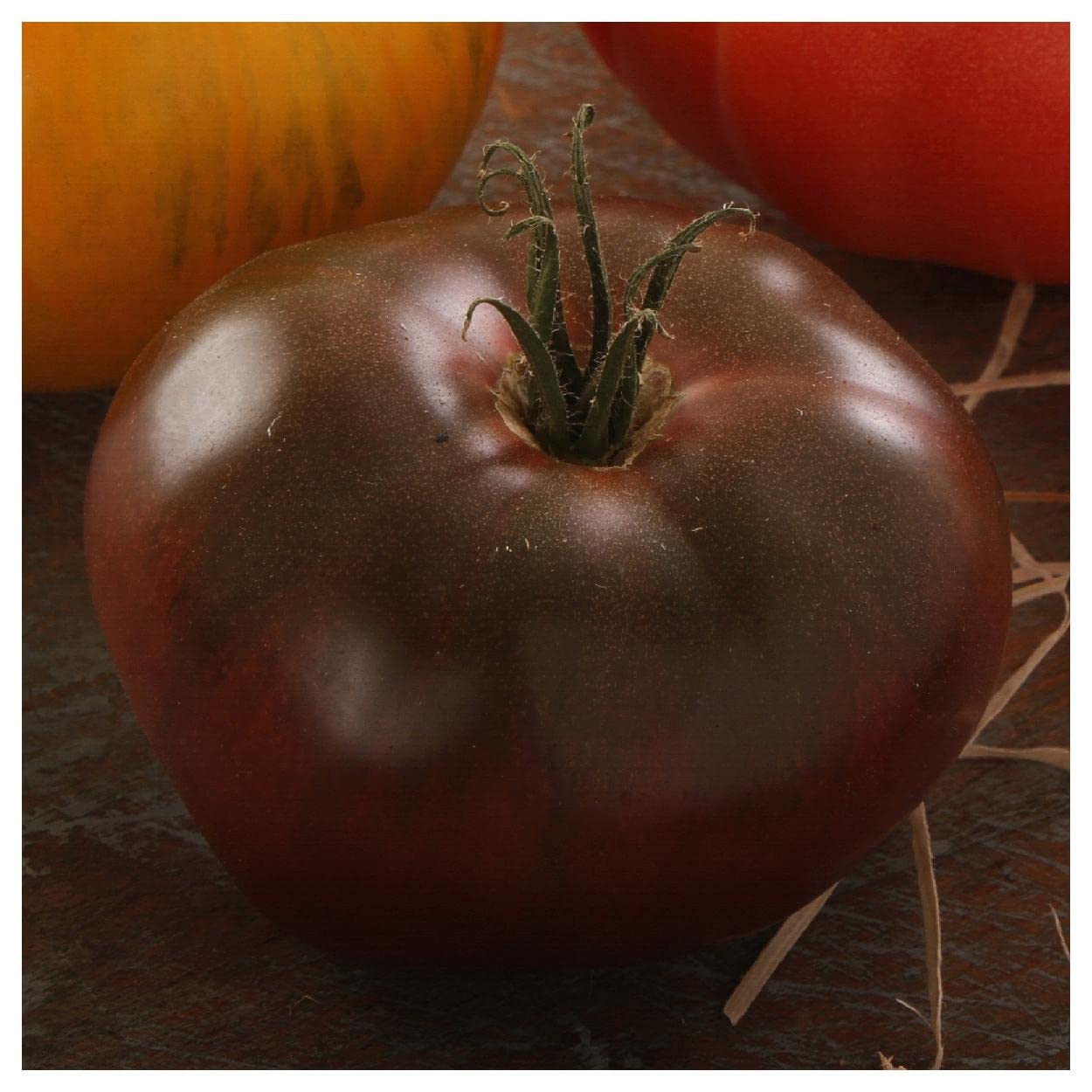 Organic Cherokee Purple Heirloom Tomato Seeds - 1 Oz Gold Vault Packet by Everwilde Farms - Perfect for Home Gardening, Seed Saving & Sustainable Farming