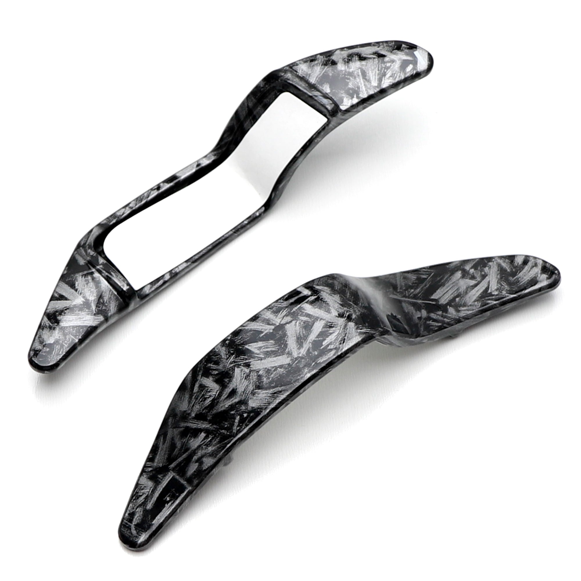 Premium Forged Carbon Fiber Steering Wheel Paddle Shifters for MINI Cooper R56 R58 R60 R61 Models - Upgrade Your Driving Experience | Perfect for Racing & Performance Driving