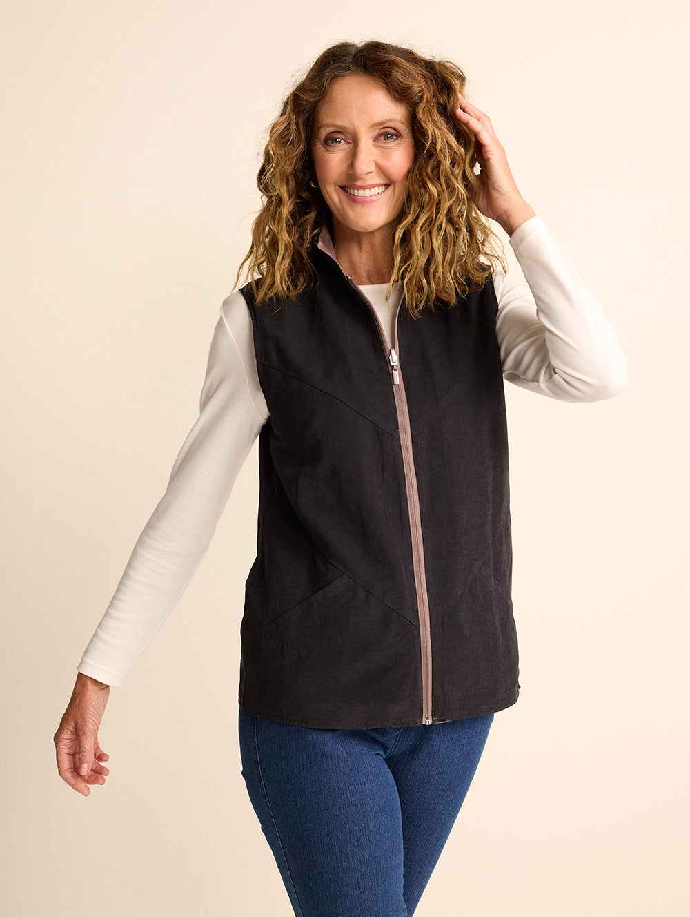 Reversible Microfiber Vest for Men & Women - Lightweight & Comfortable for Outdoor Activities, Travel & Layering