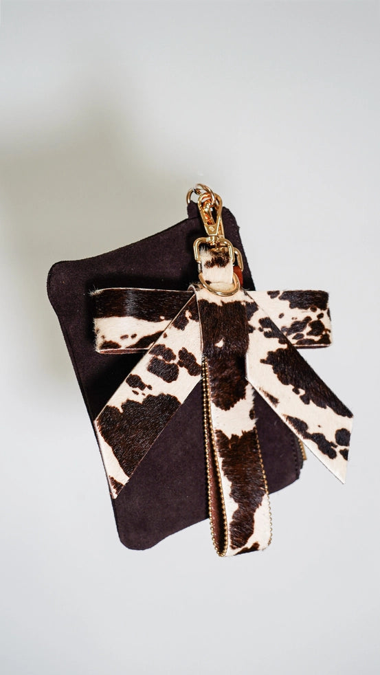 Premium Suede Wristlet and Hang Off Set of 3 - Soft Leather Keychain Wallets for Women | Perfect for Everyday Use, Travel, and Gift Giving