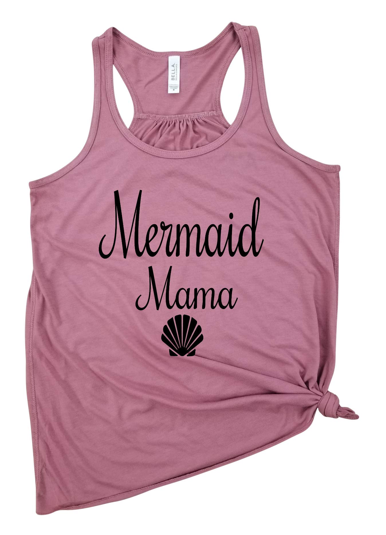 Mermaid Mom T-Shirt - Cute Mermaid Mama Shirt for Women - Perfect Mother's Day Gift & Mermaid Lover Apparel - Great for Beach Vacations, Pool Parties & Mermaid-Themed Events