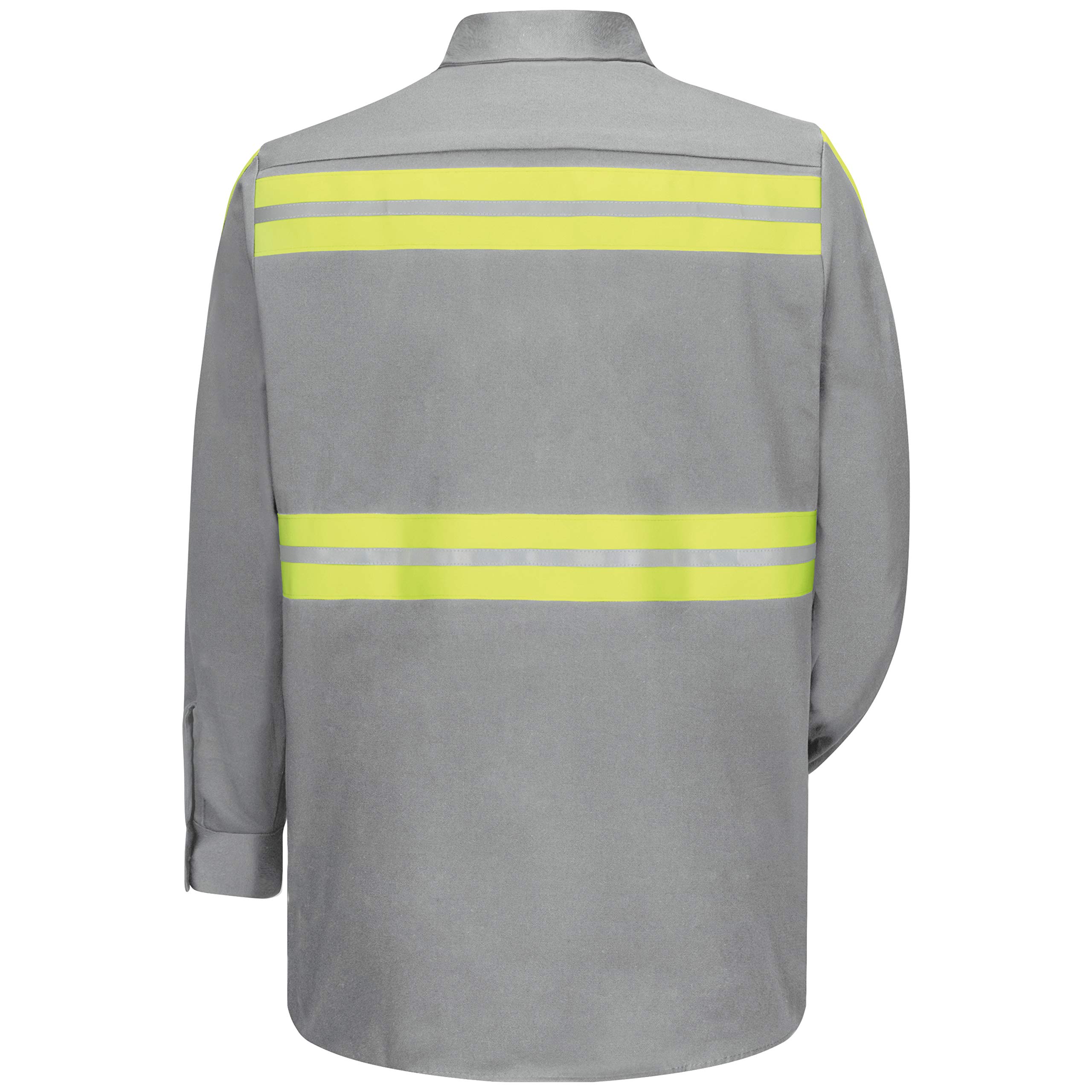 Red Kap Men's Wrinkle Resistant Cotton Work Shirt - Durable Comfort for Construction, Farming & Outdoor Work
