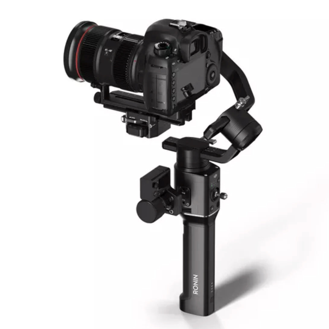 DJI Ronin S 3-Axis Handheld Gimbal Stabilizer for DSLR & Mirrorless Cameras - Professional Smooth Video Stabilization for Vlogging, Filmmaking & Photography