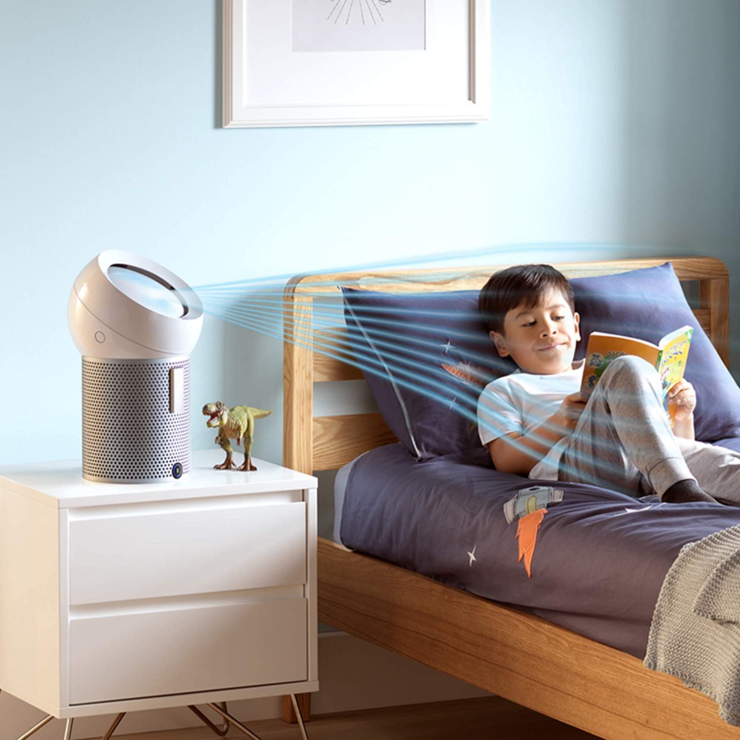 Refurbished Dyson Pure Cool Me BP01 Air Purifier Fan - Excellent Condition with 1 Year Warranty | Personal Cooling & Air Purification for Bedroom, Office, Nursery | Official Dyson Outlet