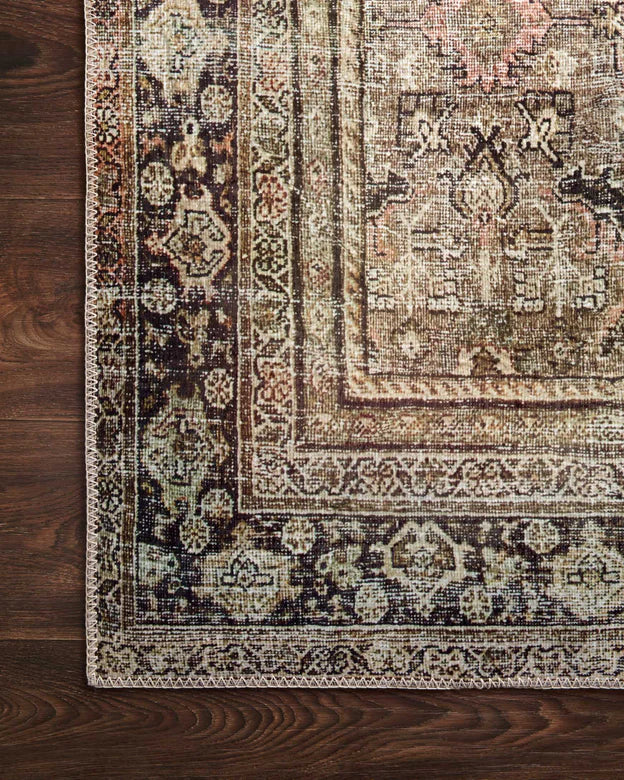 Loloi Layla Area Rug - Olive & Charcoal - 2'3