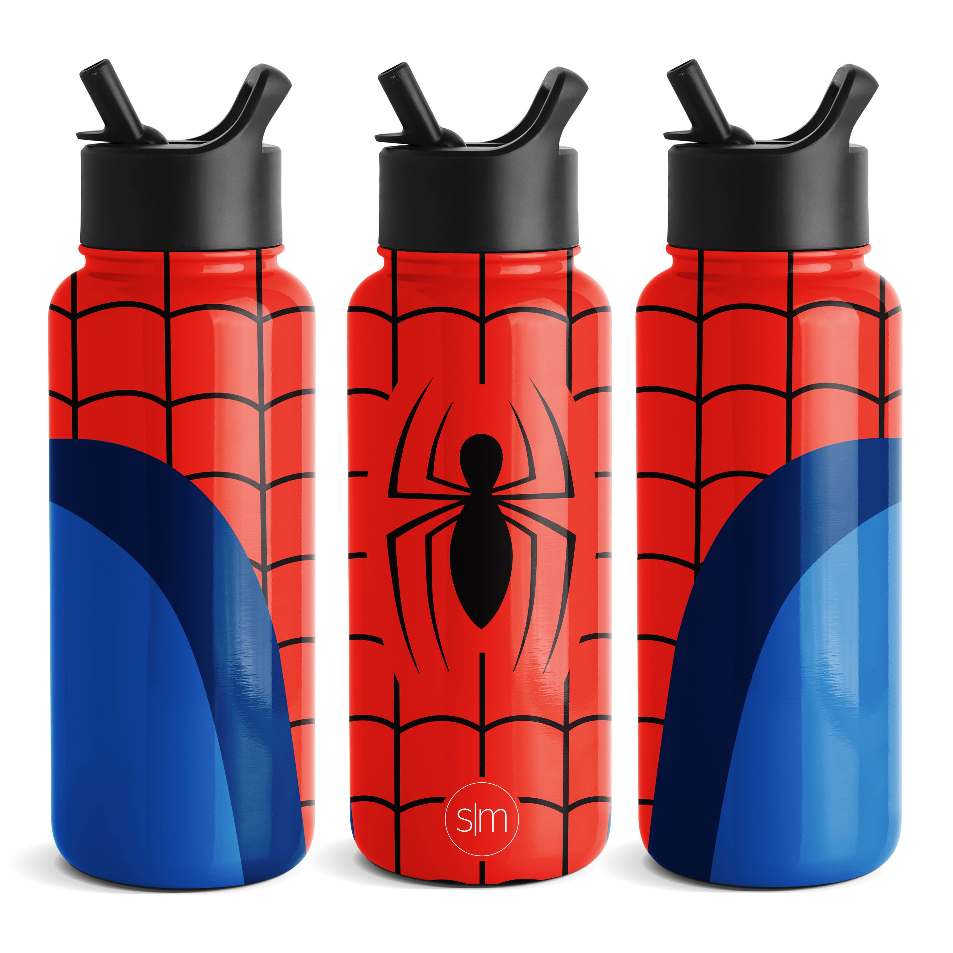 Marvel Summit Water Bottle - Insulated Stainless Steel Thermos for Hot & Cold Drinks - Perfect for Hiking, Gym & Outdoor Adventures
