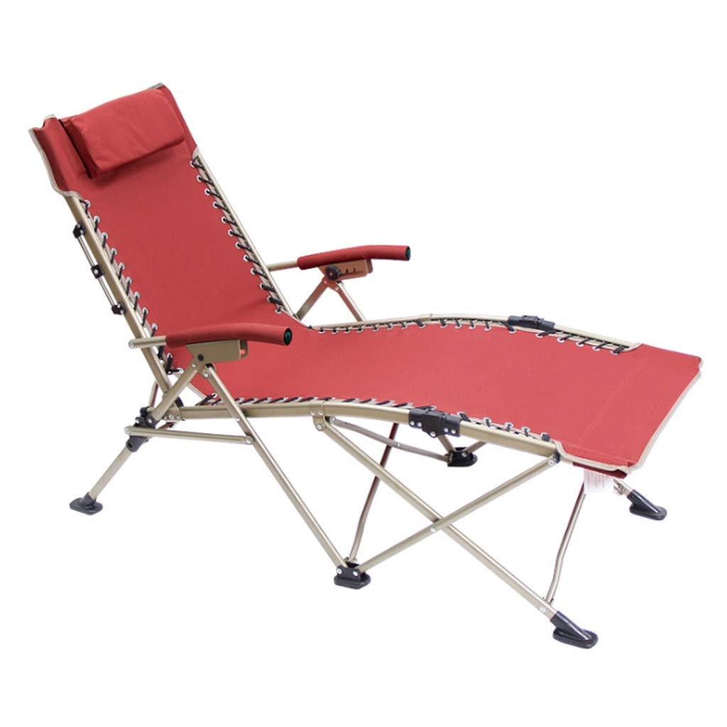 Portable Folding Camping Chair - Lightweight Aluminum Alloy Reclining Lounge Chair for Outdoor, Beach, Garden, Patio & Lawn | Perfect for Relaxing, Sunbathing & Camping Trips