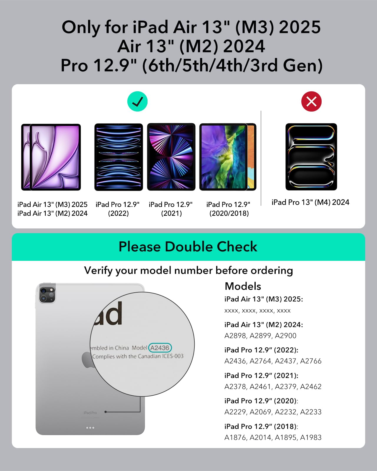 ESR Rebound Series iPad Air 13