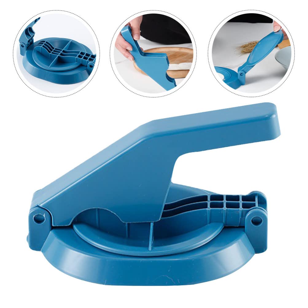 Multifunctional Plastic Tortilla Press & Dumpling Maker - Hemoton Dough Press for Baozi, Pierogi, Ravioli & Hand Pies | Perfect for Homemade Mexican, Chinese & Italian Cuisine | Kitchen Gadget & Pastry Tool