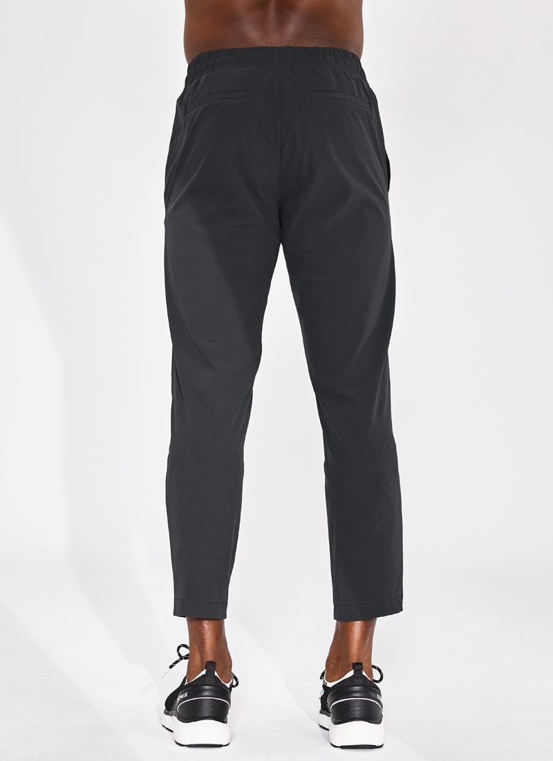 Men's Stretchable Elastic Waist Jogger Pants - Comfortable Casual & Workout Pants for Running, Gym, Lounge & Travel