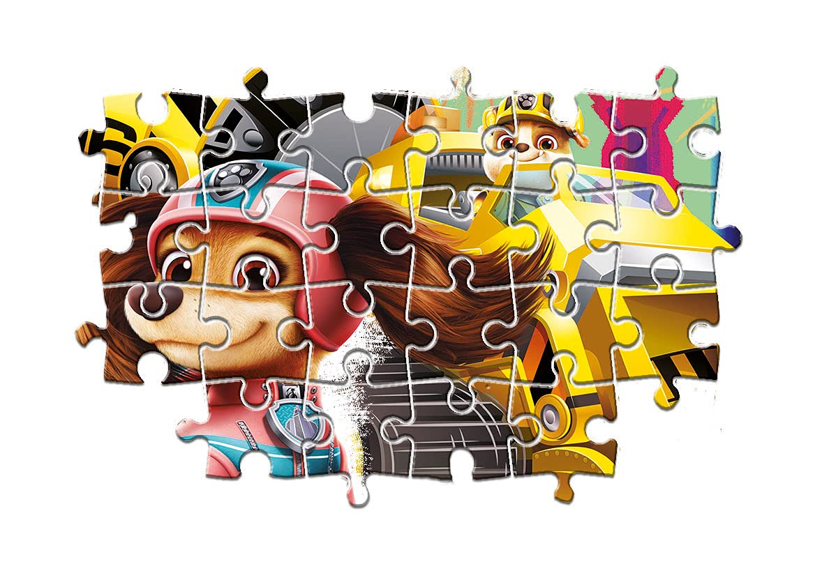 Clementoni Supercolor Puzzle - Paw Patrol The Movie - 3x48 Piece Jigsaw Puzzles for Kids Ages 4+ | High-Quality Cardboard Puzzles Made in Italy | Fun Learning Activity, Birthday Gift & Family Game Night