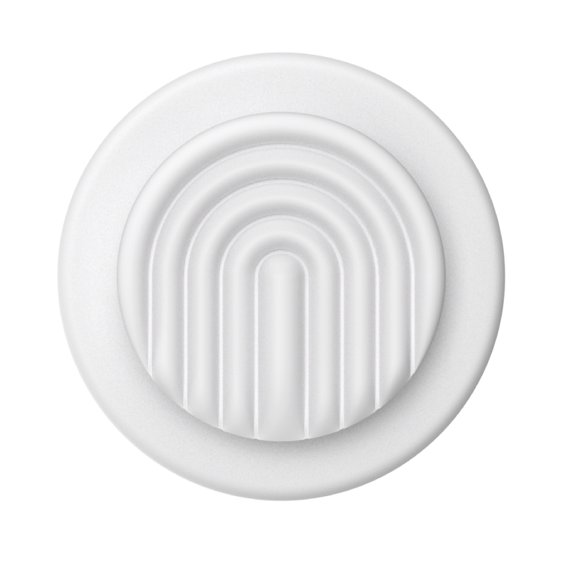 MagSafe Compatible Coconut Creme PopGrip - Swappable Phone Grip & Stand for iPhone 12/13/14 Pro/Max, Perfect for Hands-Free Viewing, Gaming & Selfies