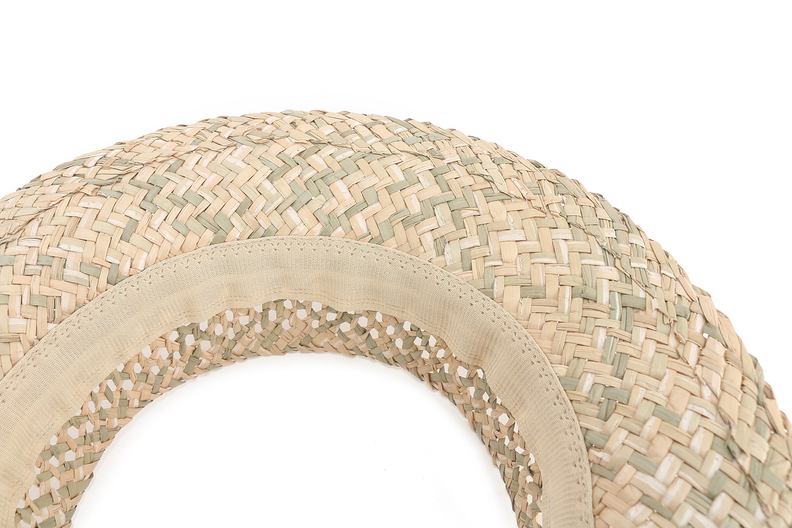 Stylish Papale Open Crown Hat with Breathable Holes - Size 59 for Men & Women - Perfect for Outdoor Activities, Beach, Hiking and Summer Fashion