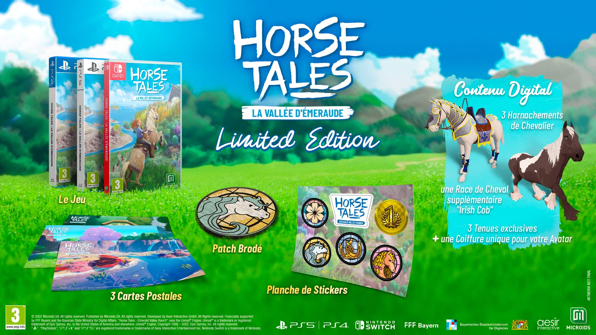 HORSE TALES - Emerald Valley PS5 Game | Adventure RPG for Horse Lovers | Explore Open World, Bond with Horses & Solve Mysteries | Perfect for Family Gaming & Fantasy Adventure Fans