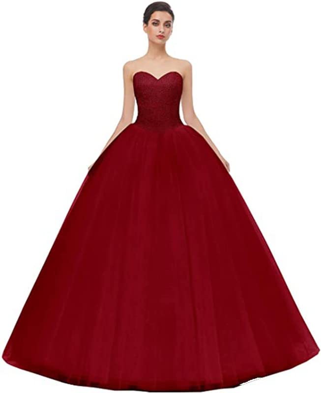 Elegant Women's Ball Gown Bridal Wedding Dress - A-Line Princess Style for Bridal Shower, Ceremony & Reception