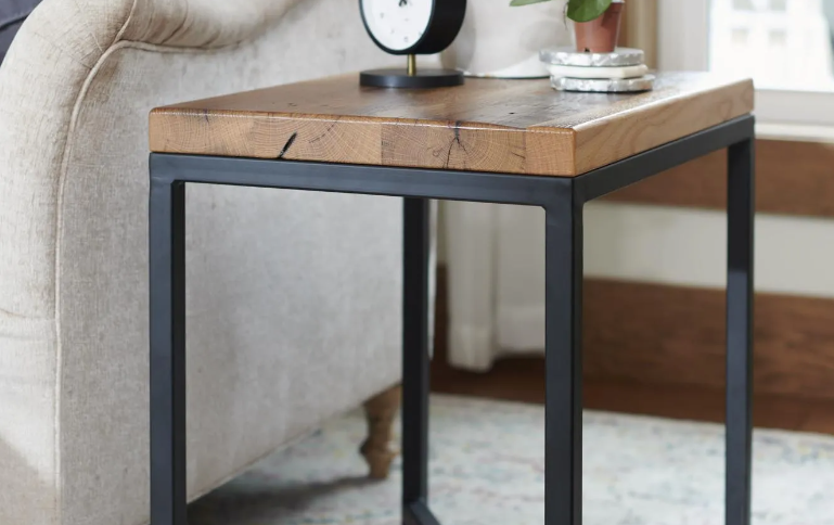 Shirebrook Modern Side Table - Small End Table for Living Room, Bedroom, or Office - Nightstand with Storage Shelf - Compact Accent Table for Home Decor