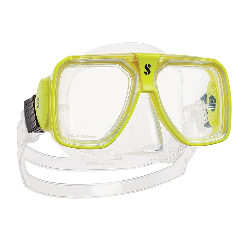 ScubaPro Solara Dive Mask - Premium Snorkeling & Scuba Diving Mask with Tempered Glass Lens for Clear Underwater Vision - Perfect for Ocean Adventures, Pool Training & Water Sports