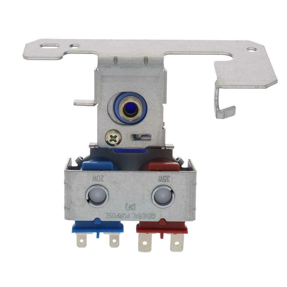 GE Refrigerator Water Inlet Valve Replacement - Compatible with GSH25JFRFWW, CFCP1RKBA SS, GSS23WGTM BB, HSS25GFPJWW Models - Perfect for Ice Maker & Water Dispenser Repair