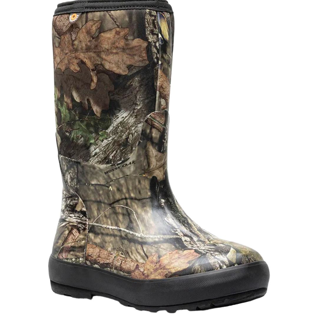 BOGS Classic II Mossy Oak Kids' Waterproof Winter Boots - Warm & Durable for Outdoor Play, Snow, and Rainy Days