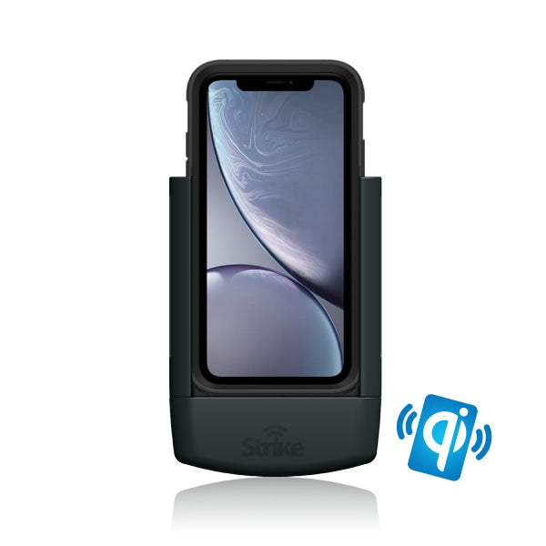 iPhone XR Wireless Charging Car Mount Holder - Compatible with OtterBox Commuter Case | Hands-Free Charging for Safe Driving & Navigation