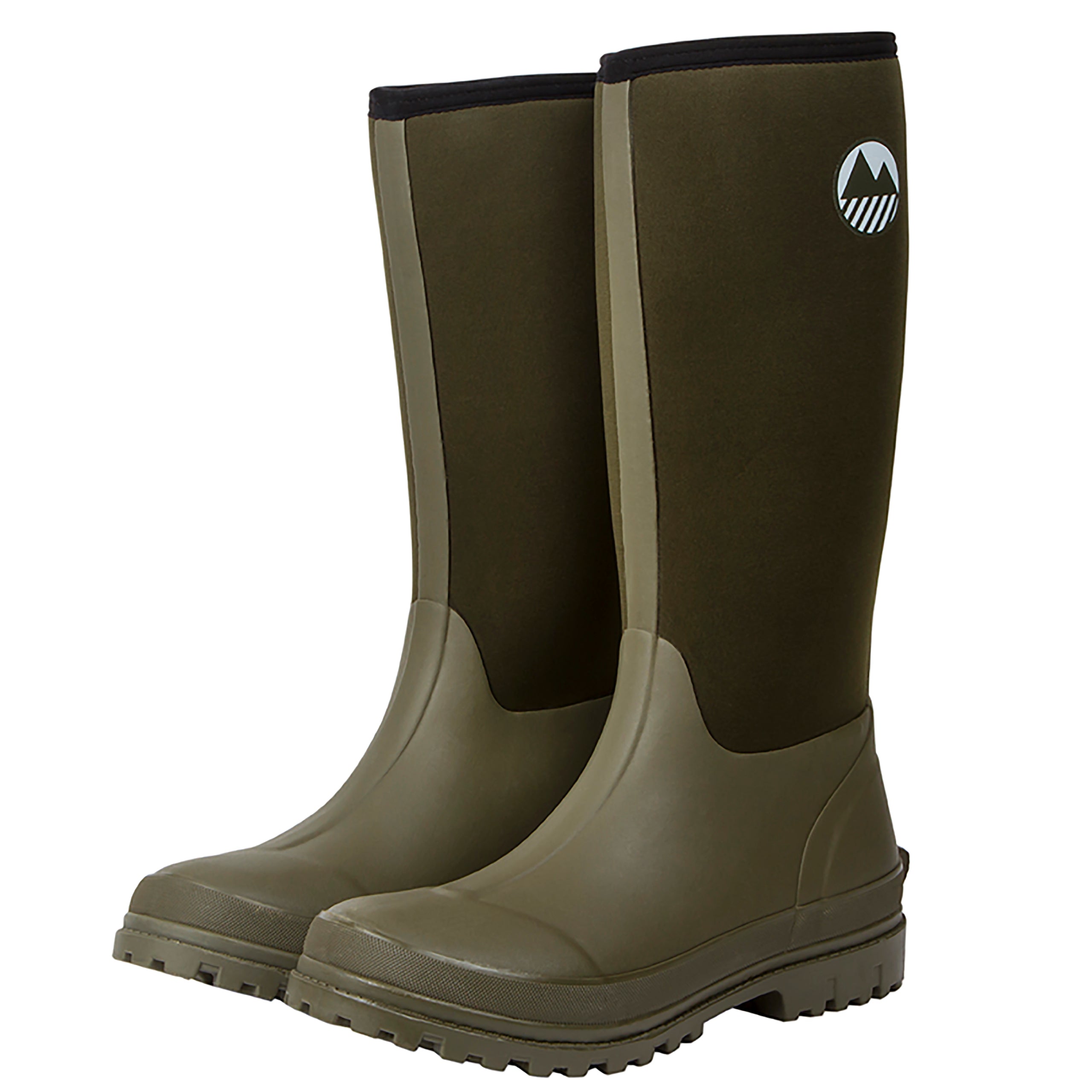 Men's Rydal Neoprene Wellington Boots - Waterproof Rubber Rain Boots for Fishing, Hunting & Outdoor Activities - Comfortable Slip-On Ankle Boots for Men