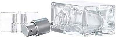 30ml Empty Refillable Glass Bottle with Spray Pump & Royal Cap - Perfect for DIY Perfume, Essential Oils, Blends, Rose Water - Ideal for Travel, Home Fragrance & Skincare