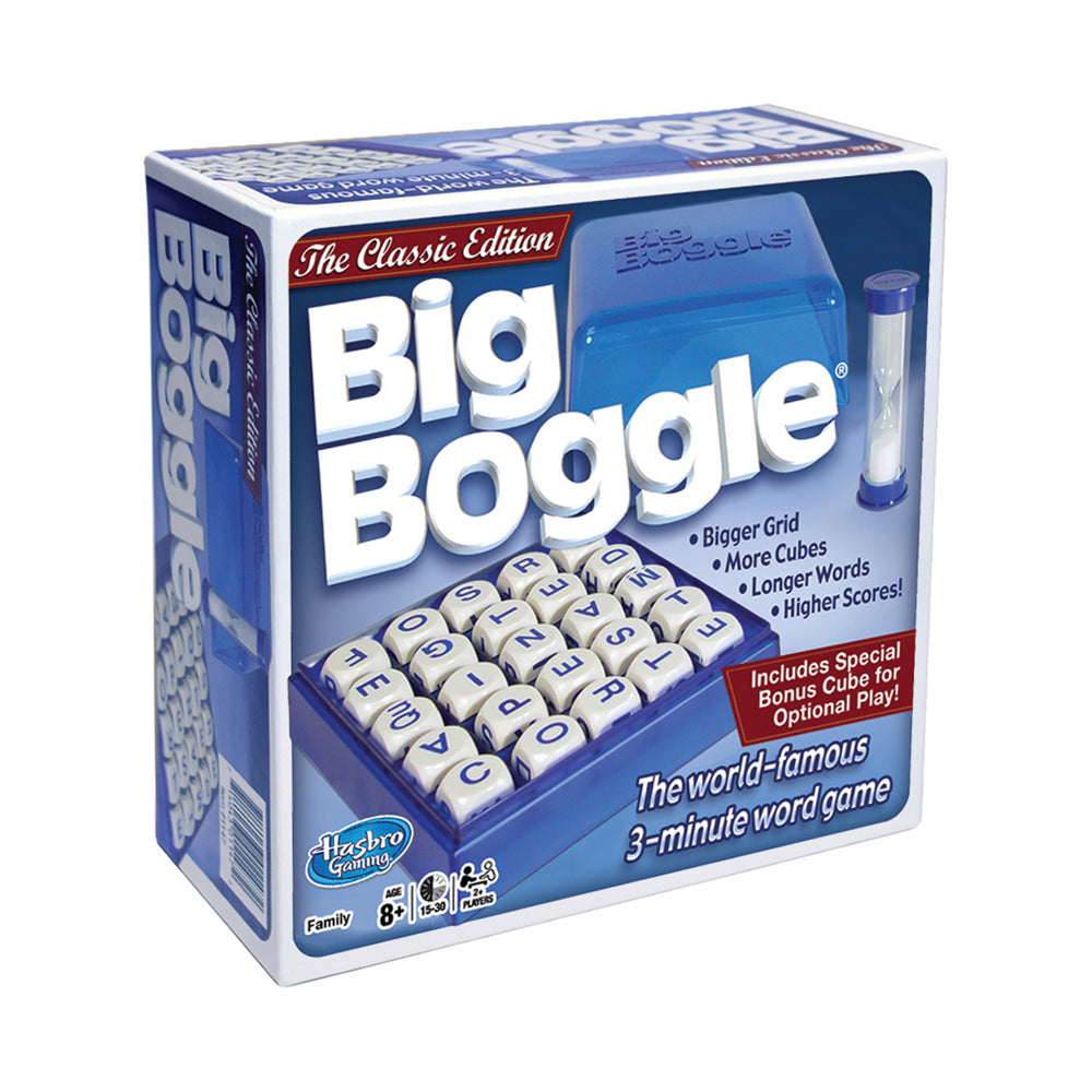 Big Boggle Deluxe Edition - Classic Word Search Board Game for Family & Friends - Perfect for Game Nights, Parties & Brain Training