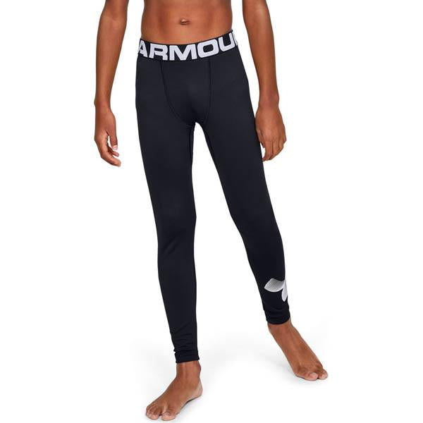 Boys' ColdGear Armor Leggings - Thermal Base Layer Pants for Kids - Perfect for Winter Sports, Outdoor Activities & Cold Weather Play