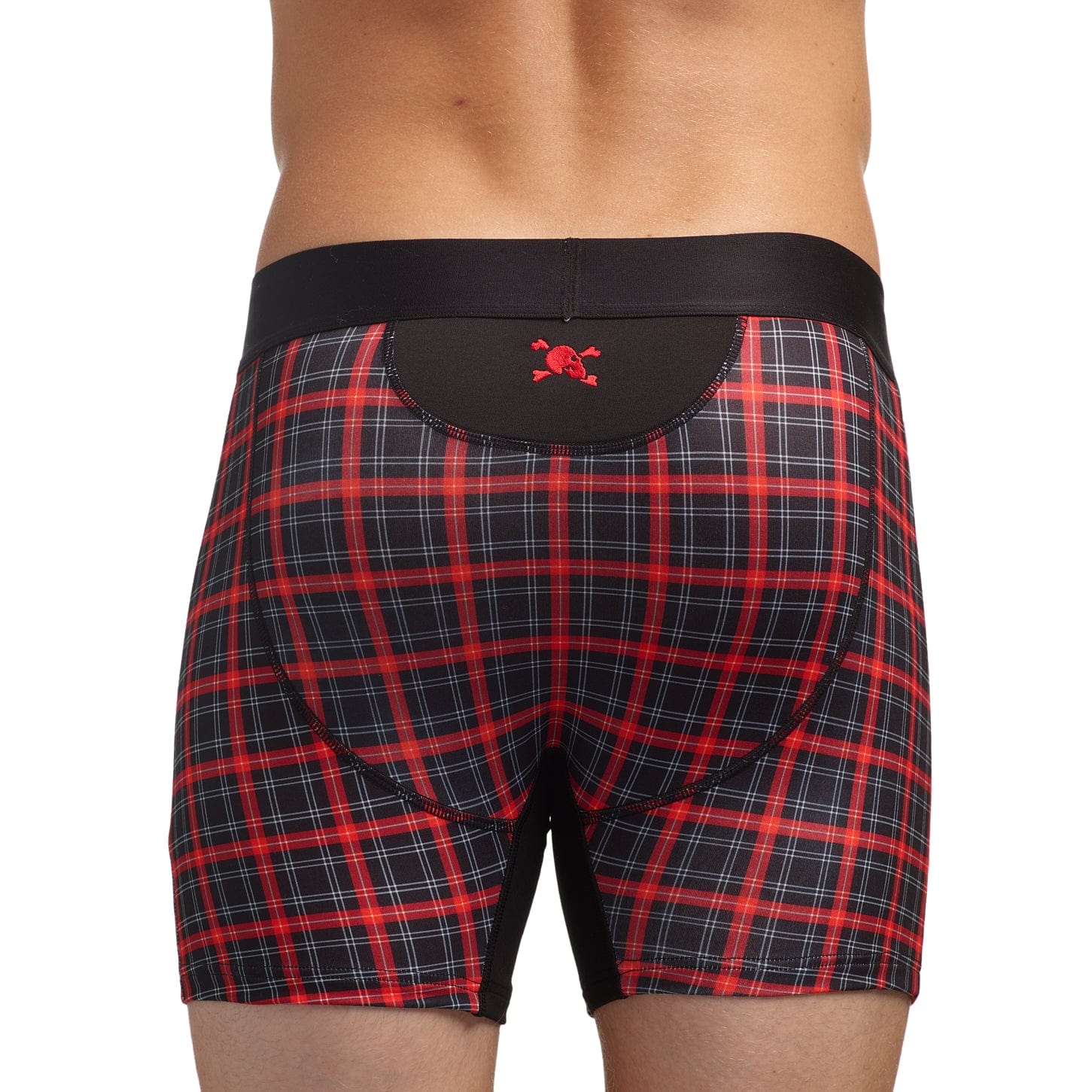 Men's Tartan Plaid Boxer Briefs - Soft Cotton Underwear for Comfort & Style - Perfect for Everyday Wear & Lounge