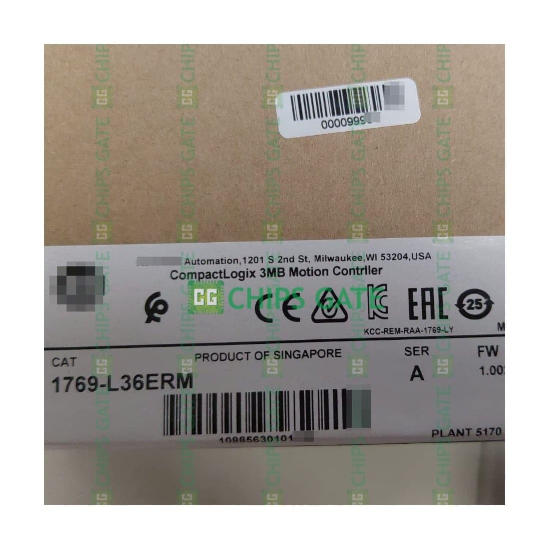 Allen-Bradley 1769-L36ERM CompactLogix Motion Controller - New Factory Sealed for Industrial Automation & PLC Systems