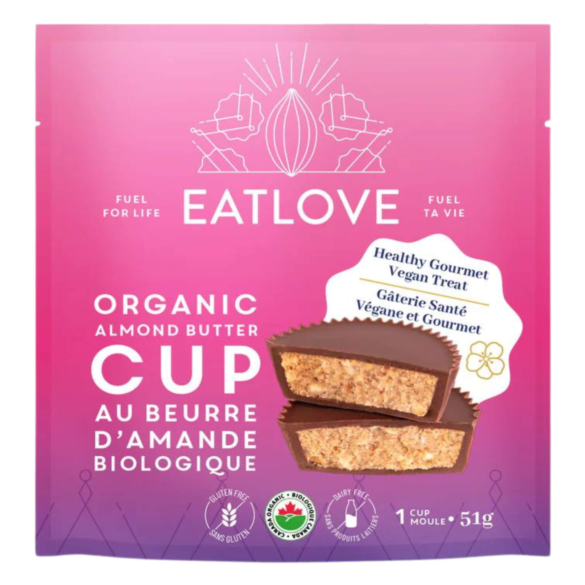 Organic Dark Chocolate Cups - Vegan, Gluten-Free, Non-GMO - Perfect for Gifts, Desserts & Healthy Snacking