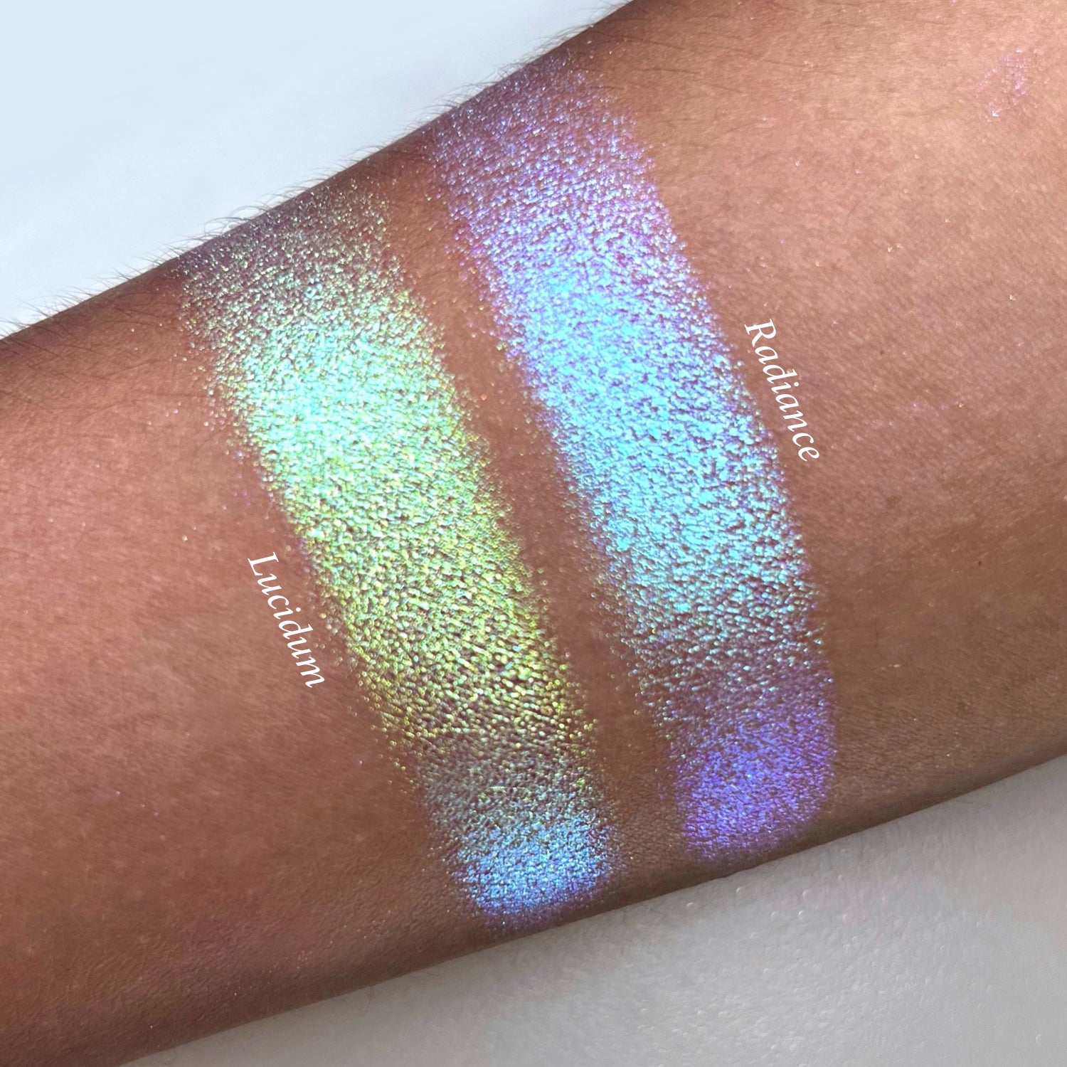 Lucidum Series 2 Iridescent Multichrome Eyeshadow Palette - Long Lasting Highly Pigmented Makeup for Party, Halloween & Special Occasions
