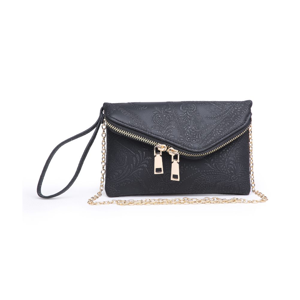Lucy Floral Wristlet - Elegant Women's Clutch Purse with Adjustable Strap | Perfect for Parties, Weddings & Evening Events